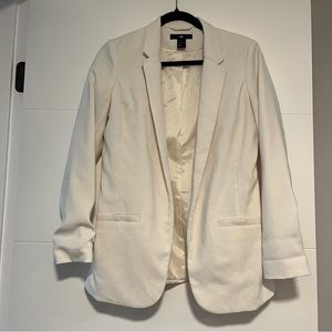 H&M | White Blazer Jacket